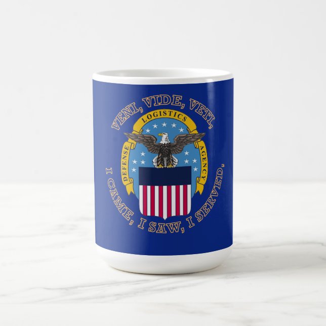 Caneca De Café Escudo da Agência de Logística da Defesa (Centro)