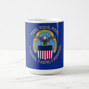 Caneca De Café Escudo da Agência de Logística da Defesa