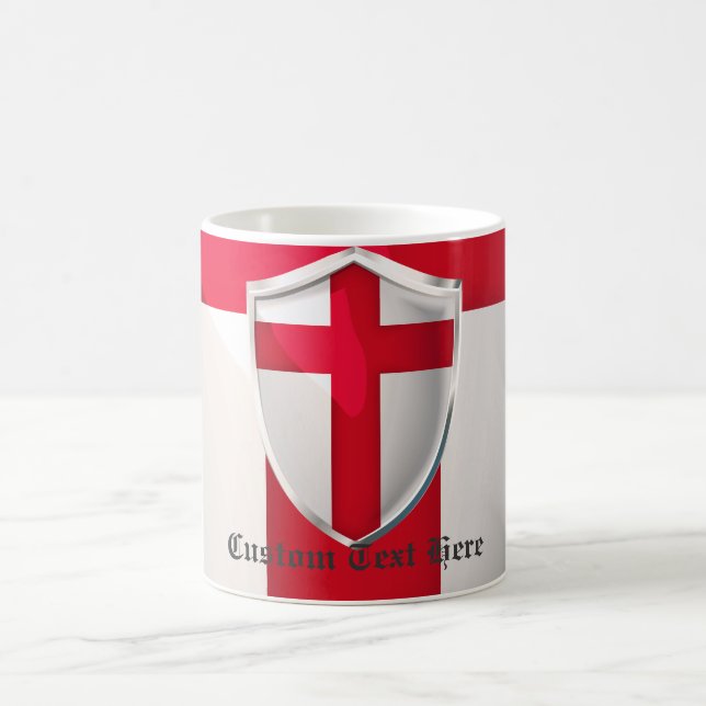 Caneca De Café Escudo da Inglaterra (Centro)