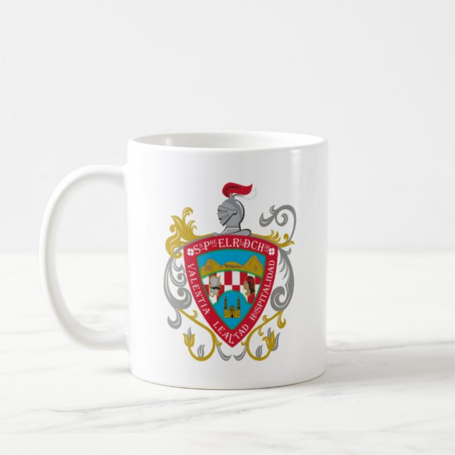 Caneca De Café Escudo de Chihuahua - bandeira do estado da (Esquerda)