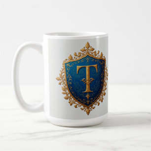 Caneca De Café Escudo Heráldico Decorativo
