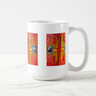 Caneca De Café Escudo Militar Romano - Scutum
