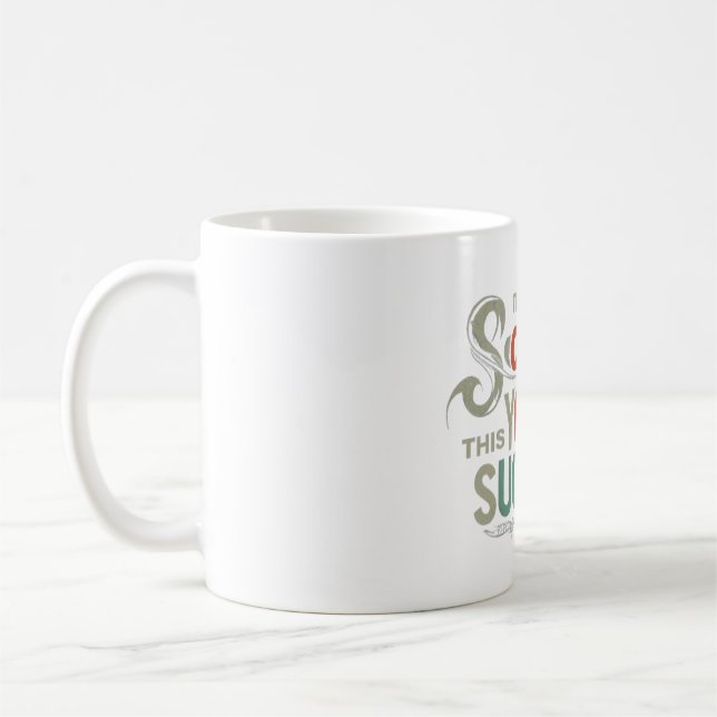 Caneca De Café Esculpa o seu sucesso (Esquerda)