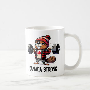 Caneca De Café Escuro de Peso do Canadá