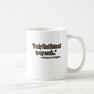 Caneca De Café Escute o treinador