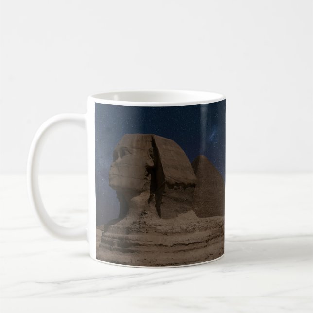 Caneca De Café Esfinge Antigo Egito Giant Estaturou História Anti (Esquerda)