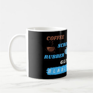 Caneca De Café Esfoliantes de Café e Luvas de Borracha - Lablife