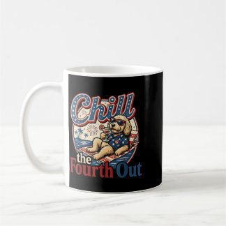Caneca De Café Esfrie O Quatro Fora Goldendoodle Engraçado Amante