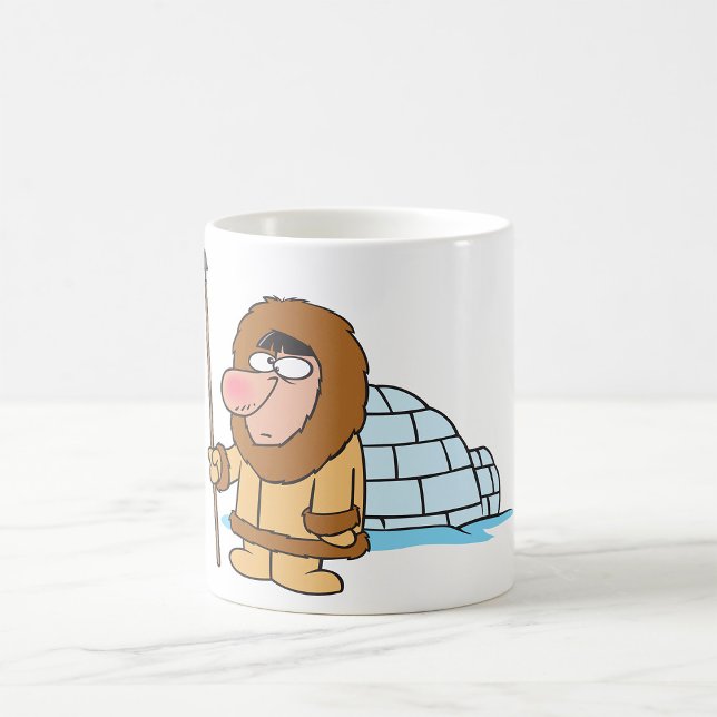 Caneca De Café Eskimo E Igloo Coffee Mug (Criador carregado)