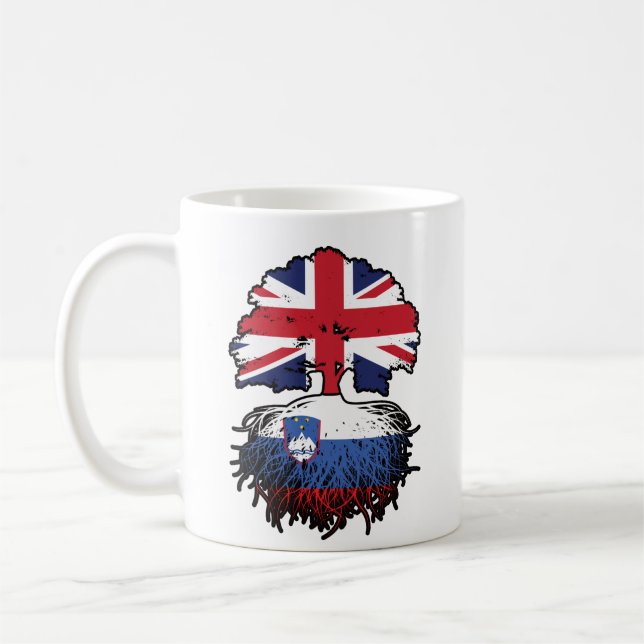 Caneca De Café Eslovênia Reino Unido (Esquerda)