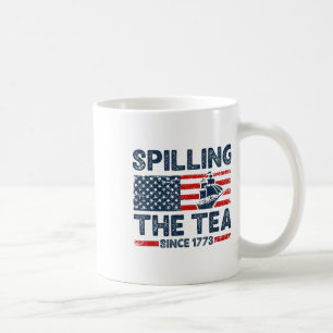Caneca De Café Esmagando O Chá Desde 1773 Homens Mulheres Criança