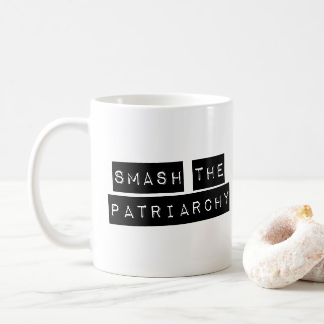 Caneca De Café Esmagar a Mug Patriarca (Com Donut)
