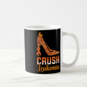 Caneca De Café Esmagar Leucemia Câncer de Sangue Conscientização