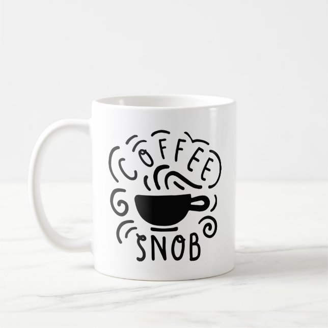 Caneca De Café esnobe do café (Esquerda)