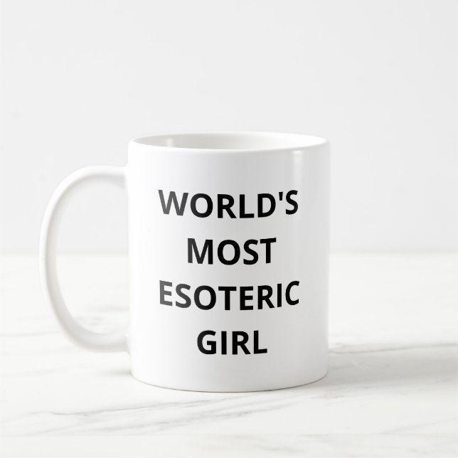 Caneca De Café Esoteric Girl (Esquerda)