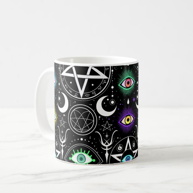 Caneca De Café Esotérico (Frente Esquerda)