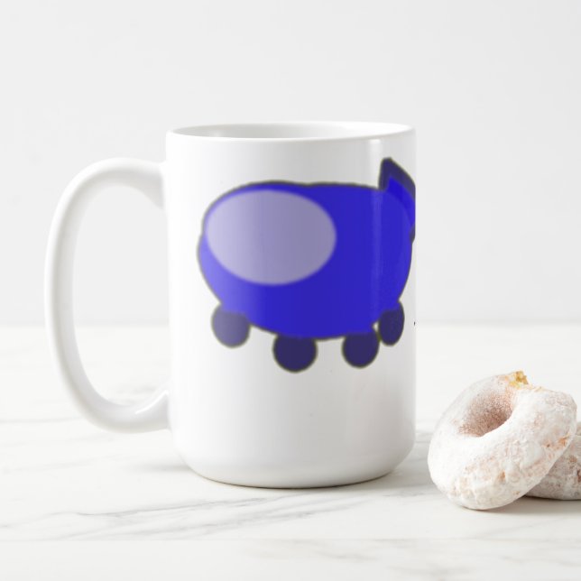 Caneca De Café Espaçador (Com Donut)