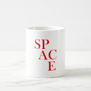 Caneca de café espacial