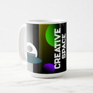 Caneca De Café Espaço Criativo por J.H. Thornton