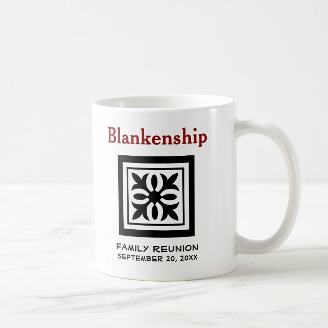 Caneca De Café Espaço Reservado para Reunião Familiar de Keepsasa (Direita)