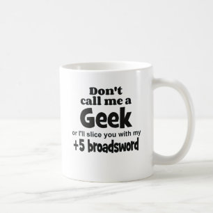 Caneca De Café Espada de geek