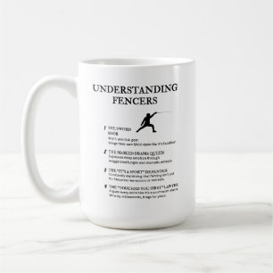Caneca De Café Espadas engraçadas, humor para vedação