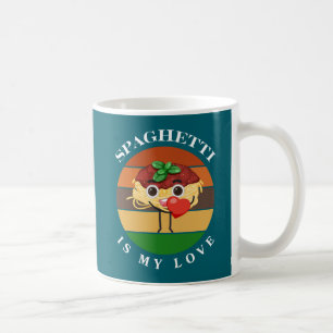 Caneca De Café Espaghetti É Meu Namorados De Espaguete Engraçado