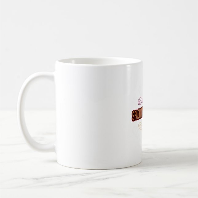 Caneca De Café Espaguete E Almôndegas Espaguete Com Almôndegas H (Esquerda)