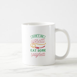 Caneca De Café Espaguete Upsetti
