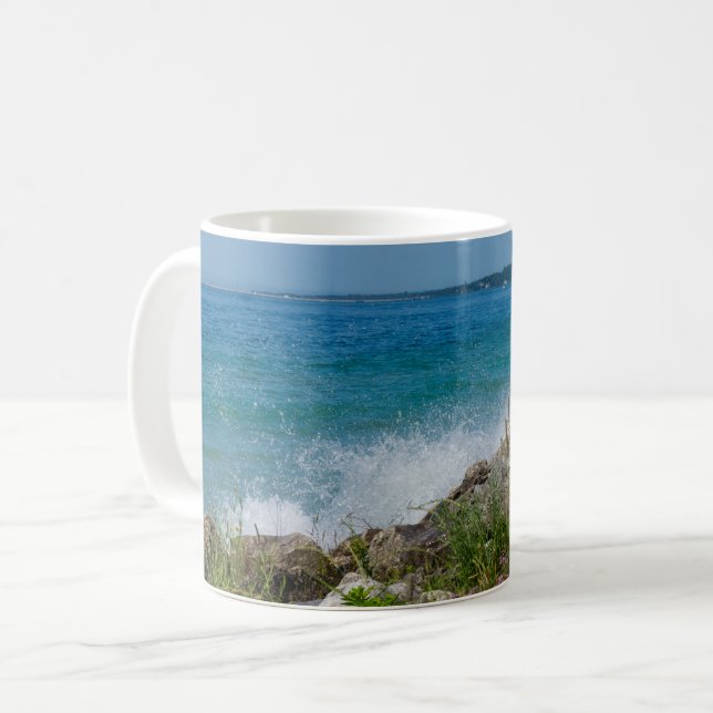 Caneca De Café Espalhamento Em Mackinac Coffee Mug (Frente Esquerda)