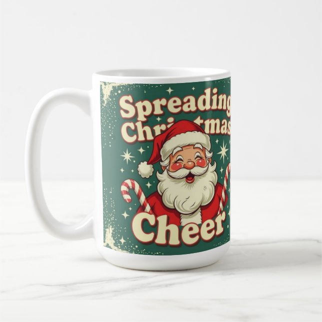 Caneca De Café Espalhando alegria natalina (Esquerda)