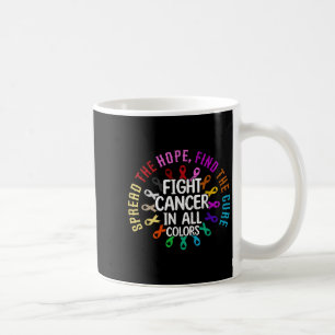Caneca De Café Espalhar A Esperança Encontrar A Esperança Cura Do