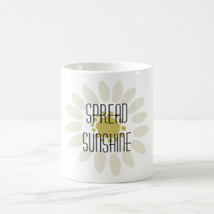 Caneca De Café Espalhar sol