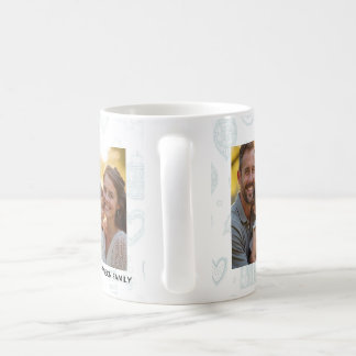 Caneca De Café Espalhe a Alegria de Natal | Foto Minimalista na C