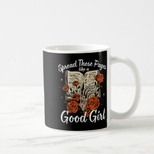 Caneca De Café Espalhe Essas Páginas Como Uma Boa Garota Romance