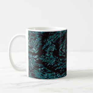 Caneca De Café Espalho de água em fotografia de aproximação