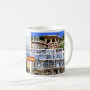 Caneca De Café Espana - Espanha - Barcelona -