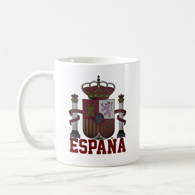 Caneca De Café ESPANHA de armas (Esquerda)