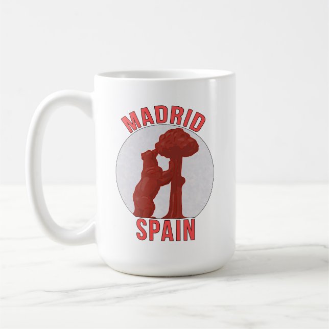 Caneca De Café Espanha de Madrid (Esquerda)