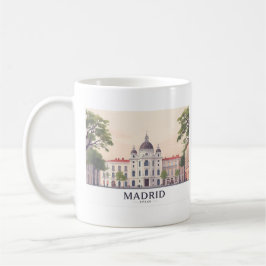 Caneca De Café Espanha do Palácio Real de Madrid Viagem Design