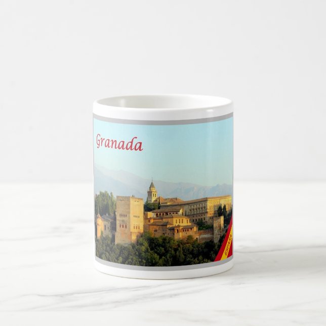 Caneca De Café Espanha - Granada - (Centro)