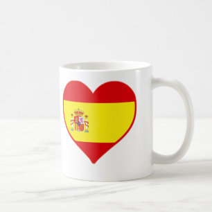 Caneca De Café Espanha Love