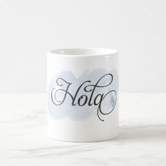 Caneca De Café Espanhol - Hola