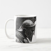 caneca de café espartana