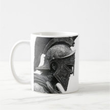 caneca de café espartana