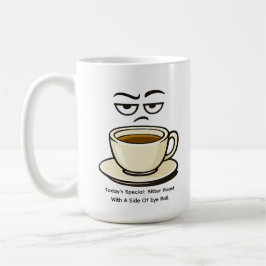 Caneca De Café Especial do Dia: Torrado Amargo