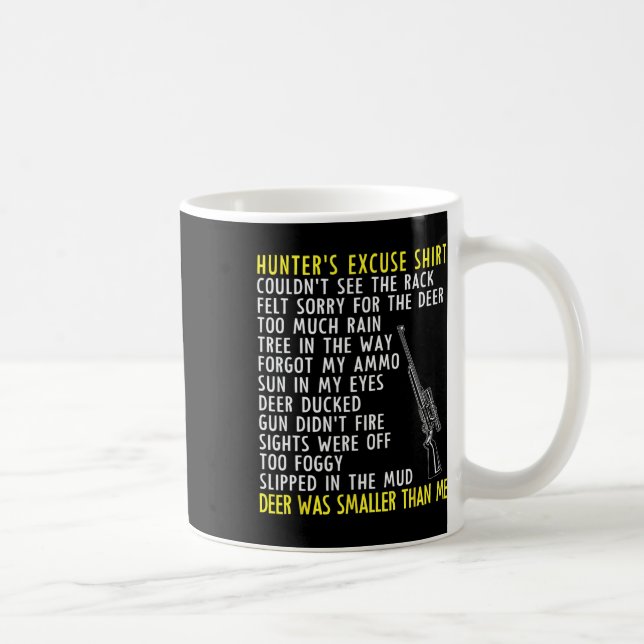 Caneca De Café Especialidades Engraçadas De Caça - Caça-Épocas -  (Direita)