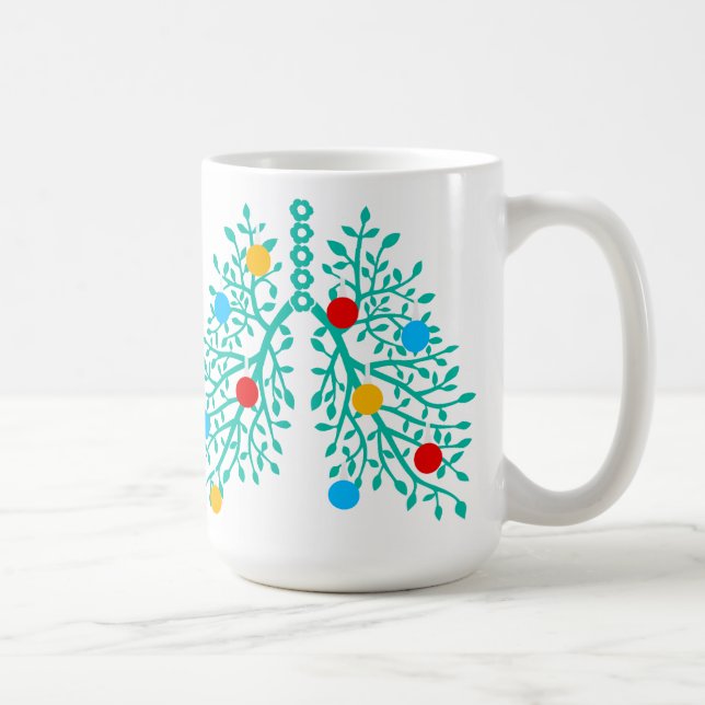 Caneca De Café Especialista em Cuidados Respiratórios do Papai No (Direita)