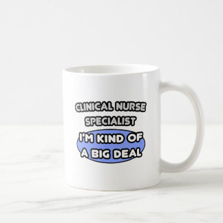 Caneca De Café Especialista em Enfermeiros Clínicos.. Tipo um neg