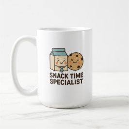 Caneca De Café Especialista em Hora do Lanche